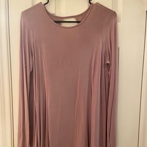 Mauve midi Dress